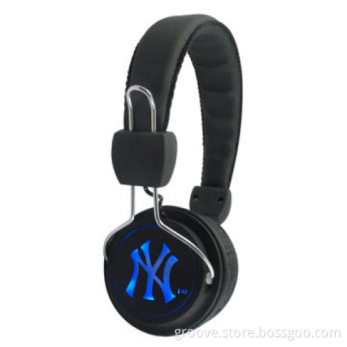 LED headphones, customized logo, you can choose the color of the light